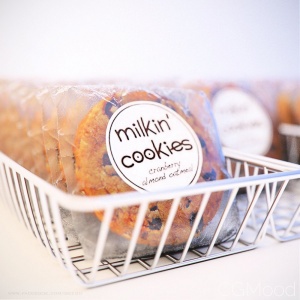 Milkin' Cookies In Basket