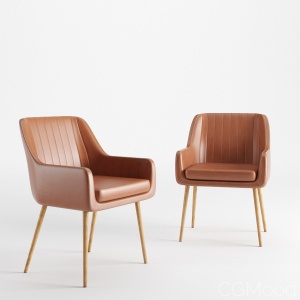 Cognac Pike Chair