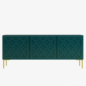 Tangier 3 Door Credenza Sideboard By Modshop