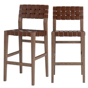 Rh Vero Leather Barstool