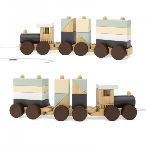 Kids Concept Neo Wooden Block Toy Train