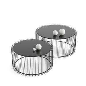 Coffee Table Wire Kare Design 2-set