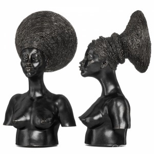 Malvina Hoffman Mangbetu Woman Dark Metal