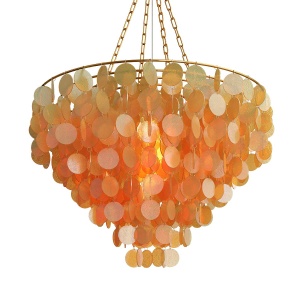 Modern Glitter Led Pendant Chandelier