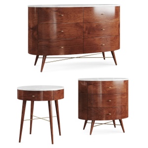 Penelope. Dresser And Bedside Table By West Elm