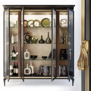 Bookcase / Showcase Dilan. Ar Arredamenti