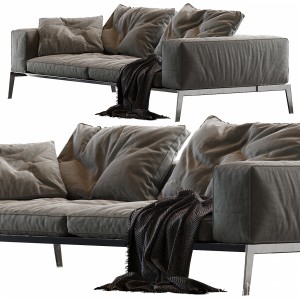 Lifesteel Flexform Sofa Fabric