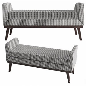 Classic Upholstered Bench