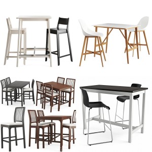 Bar Table and Chair Collection Vol. 1