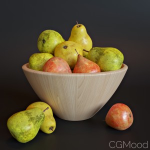 Vase With Pears