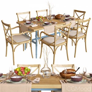 Dinette Wooden Provence