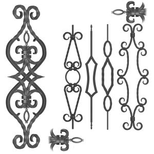 Wrought Iron Panel No.07