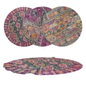 Round Rug Set 170