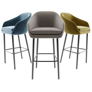 Aleria Upholstered Bar Stool