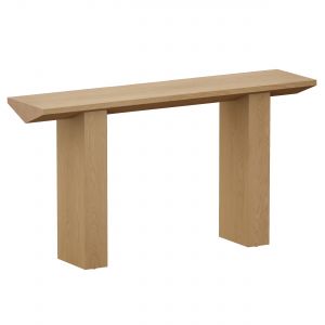 Van Natural Wood Console Table