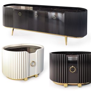 Nightstand, Sideboard Dumas By Deprimo