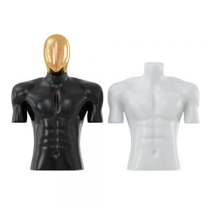 Two Torso Black And White Mannequin 78