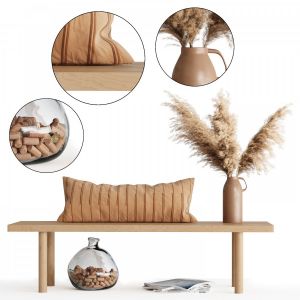 Decoration Set 05 Pampas & Table