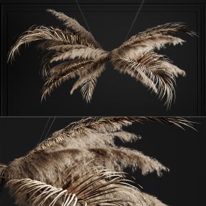 Pampas Grass Chandelier 02