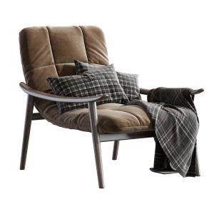 Fynn Saddle Armchair From Minotti