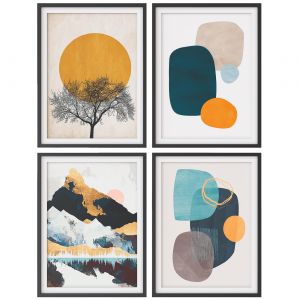 A Set Of Paintings In The Scandinavian Style 007