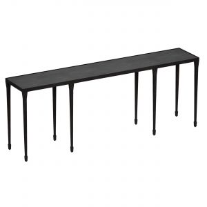 Silviano 84" Iron Console Table