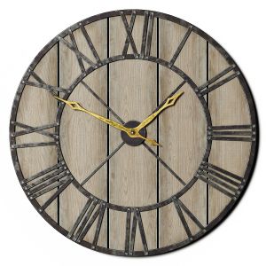 Decorative Rustic Wall Clock