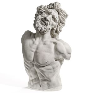 Laocoon Bust Sculpture