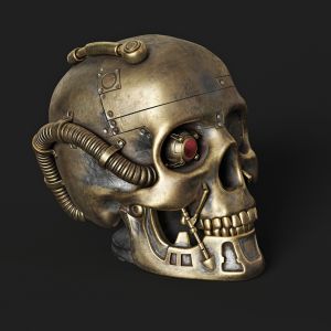 Steampunk Skull