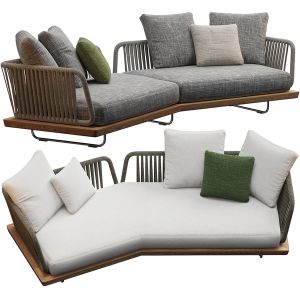 Sunray Sofa Minotti Outdoor