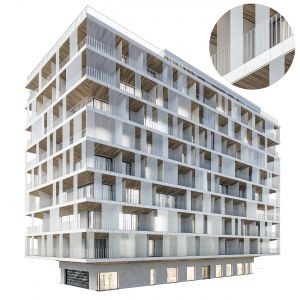 Modern Residential Building 03