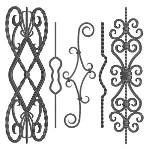 Wrought Iron Panel No.09