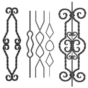 Wrought Iron Panel No.10