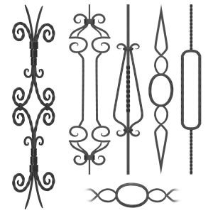 Wrought Iron Panel No.12