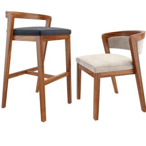 Venus Bar Stool And Dining Chair