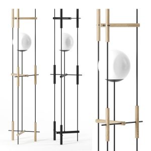 Yuka Floor Lamp By Moon Moth