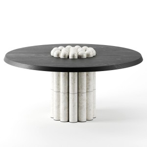 Raku-yaki Dining Table By Emmanuelle Simon