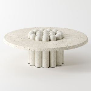 Raku-yaki Coffee Table By Emmanuelle Simon