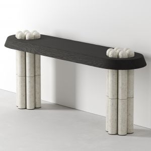 Raku Yaki Console By Emmanuelle Simon