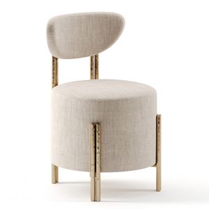 Melange Vanity Stool By Kelly Wearstler