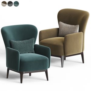 Ginevra Green Armchair By Marconato Zappa