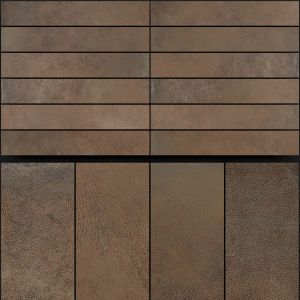 Ariana Ceramica Worn Copper 100x600 Set 1