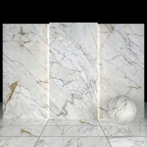 Golden White Marble