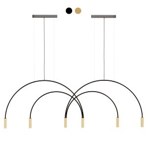 Estiluz Volta Triple Pendant Light