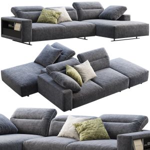 Boconcept Hampton Chaise Lounge Fabric Sofas