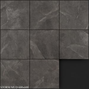 Ariana Ceramica Storm Mud 600x600