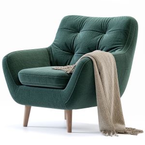 Armchair Vitio Velevet Ocean