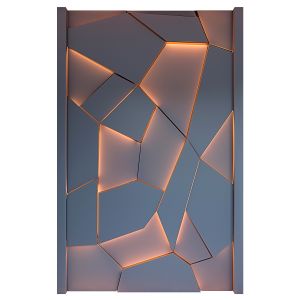 Decorative Wall Panel With Lighting 03