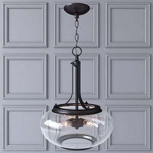 Largo "w Oil-rubbed Bronze 3-light Pendant Light