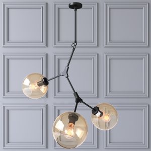 Luminosa Modern 3 Branch Chandelier